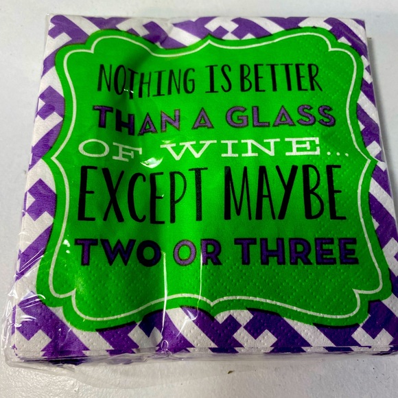 "Nothing is Better" Napkin Set - Any Occasion!! NWT - Picture 1 of 2